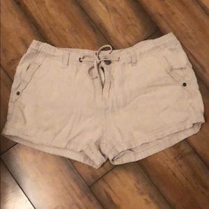 Gap Linen Khaki Shorts